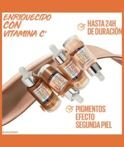 MAYBELLINE Base De Maquillaje Super Stay Skin Tint + Vitamina C 66| Bases Y Fondos Maquillaje