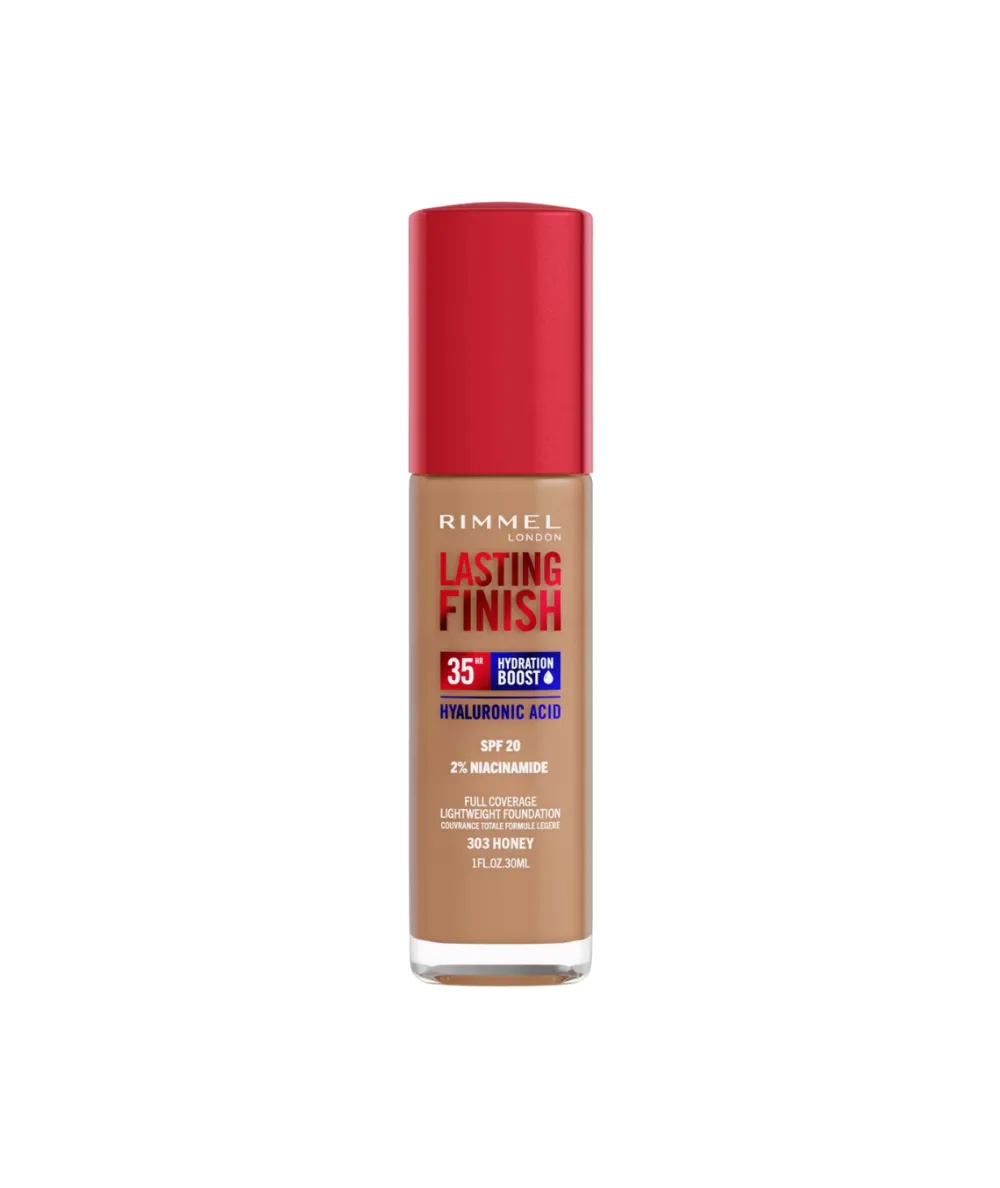 RIMMEL Base Lasting Finish 35H Hydration Boost 303| Bases Y Fondos Maquillaje