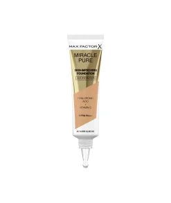 MAX FACTOR Base Miracle Pure Foundation 45| Bases Y Fondos Maquillaje