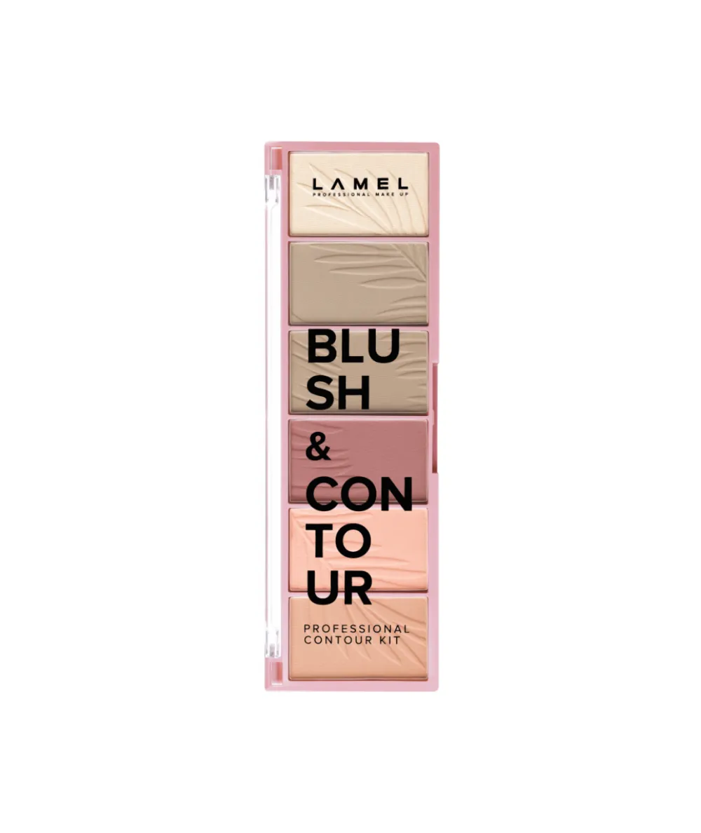 LAMEL Blush & Contour Kit 03| Coloretes Maquillaje