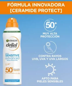 DELIAL Bronceador Bruma Ceramide F50 150 Ml| Spray Solar