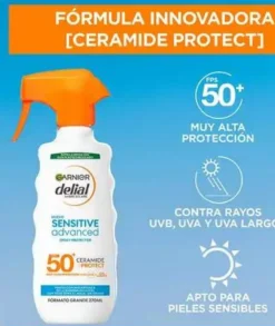 DELIAL Bronceador Spray Ceramide F50 270 Ml| Spray Solar