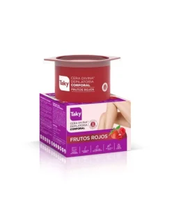 TAKY Cera Caliente Divina Sensaciones Frutos Rojos 400 Gr| Cera Depilatoria