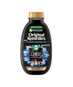 GARNIER Champú Original Charcoal 300 Ml| Champú