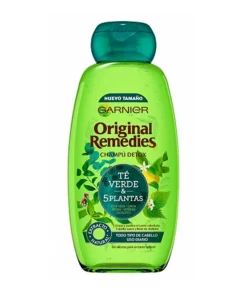 GARNIER Champú Te Verde Y 5 Plantas 300 Ml| Champú