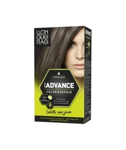 TINTE LLONGUERAS Color Advance 4 Castano Medio| Tinte Permanente