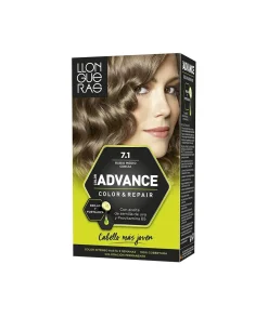 TINTE LLONGUERAS Color Advance 7.1 Rubio Medio Ceniza| Tinte Permanente