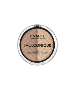 LAMEL Contorno Facial Contouring & Highlight N.401| Polvos Maquillaje