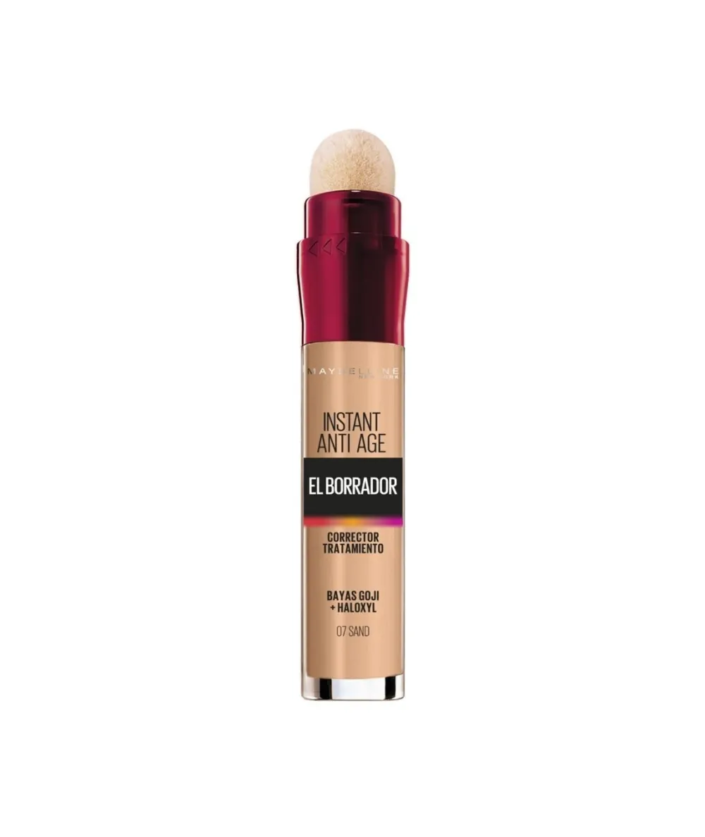 MAYBELLINE Corrector El Borrador 6 Ml, Tono 07 Sand| Correctores