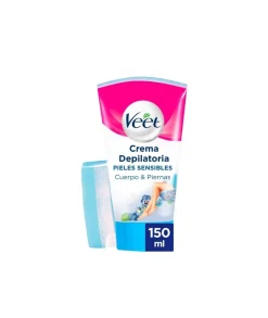 VEET Crema Depilatoria De Ducha 150 Ml Piel Sensible| Cremas Depilatorias
