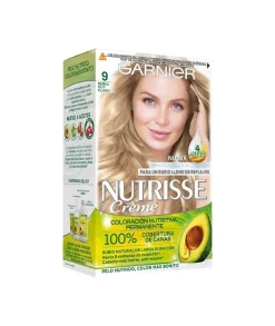 TINTE NUTRISSE Creme Tinte 9 Rubio Muy Claro| Tinte Permanente