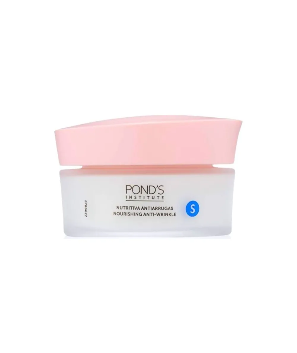 POND'S Cuidado Esencial Crema Nutritiva Antiarrugas S Piel Seca 50 Ml| Tratamiento Noche