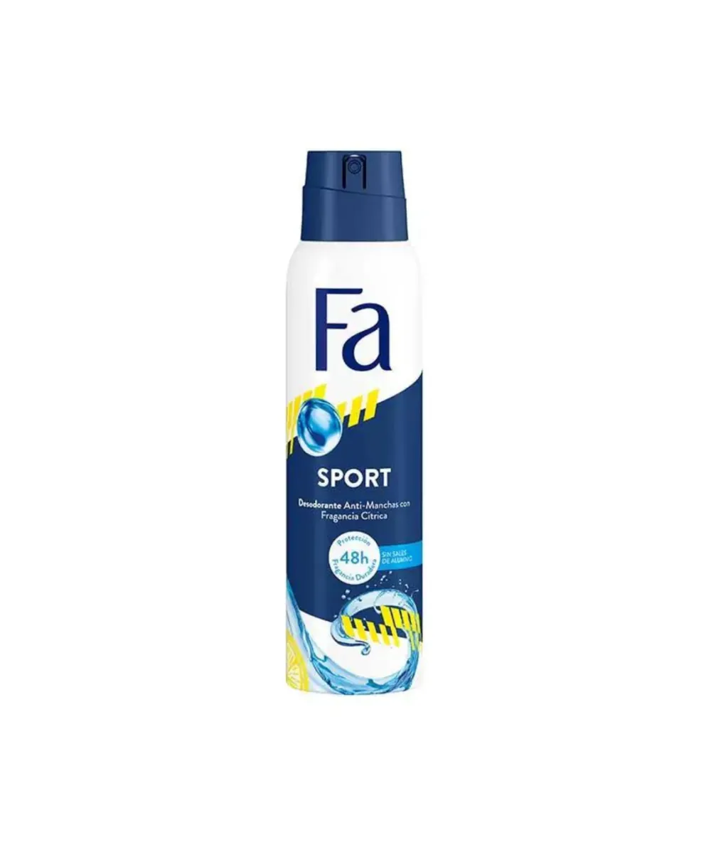 FA Desodorante Sport 150 Ml| Desodorantes Unisex
