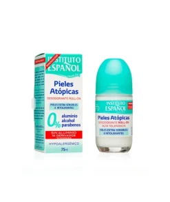 INSTITUTO ESPANOL Desodorante Unisex Roll-On Piel Atopica 0%| Desodorantes Unisex
