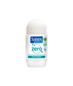 SANEX Desodorante Unisex Roll-On 50 Ml Extra Control Zero %| Desodorantes Unisex