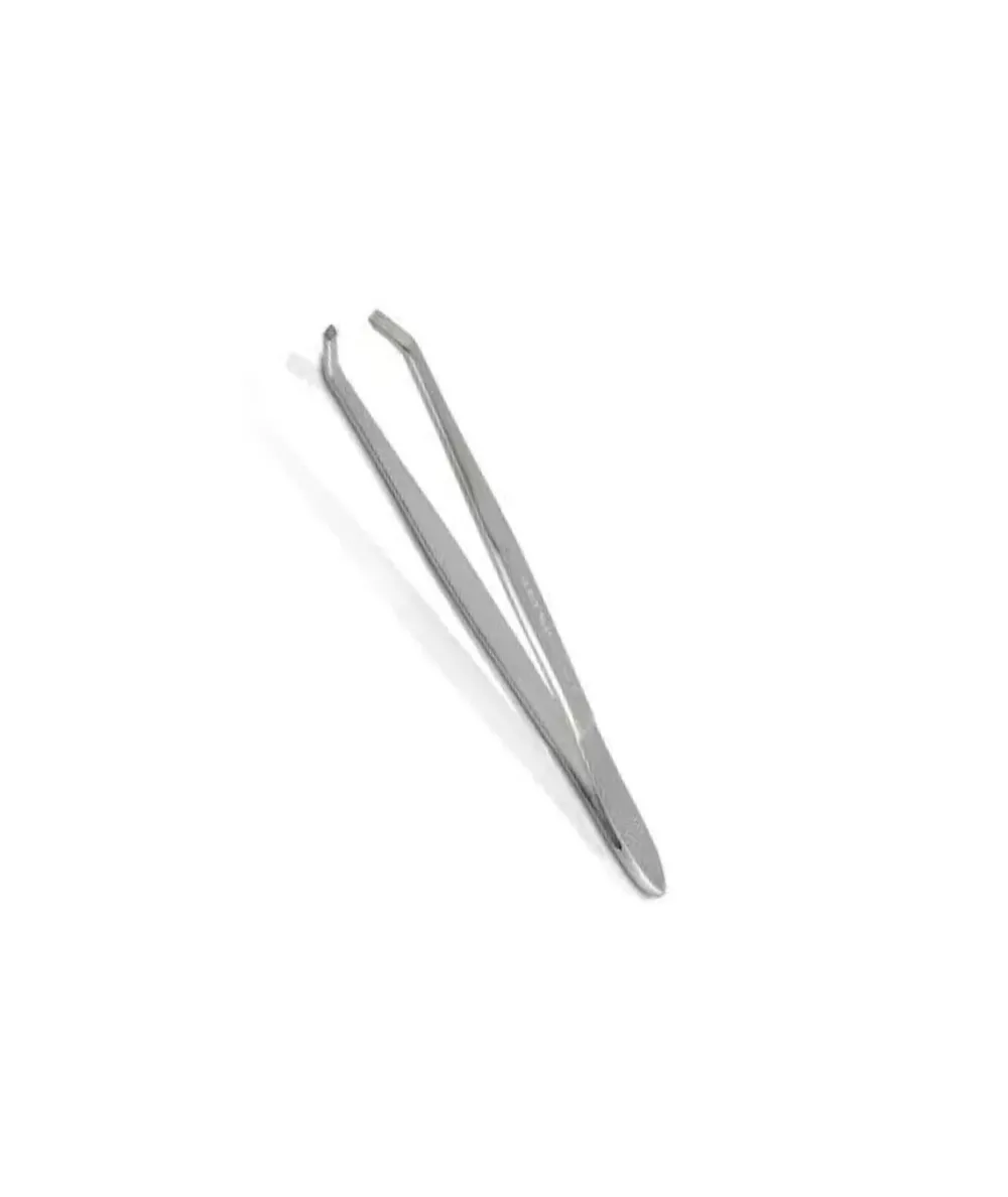 BETER Elite Pinza De Depilar Mate Punta Recta 8.9 Cm| Utensilios Ojos Y Cejas