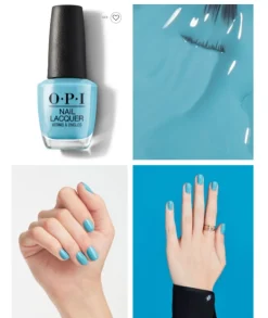 OPI Uñas Esmalte Azul Cant' Find My Czechbook 010| Esmalte Uñas