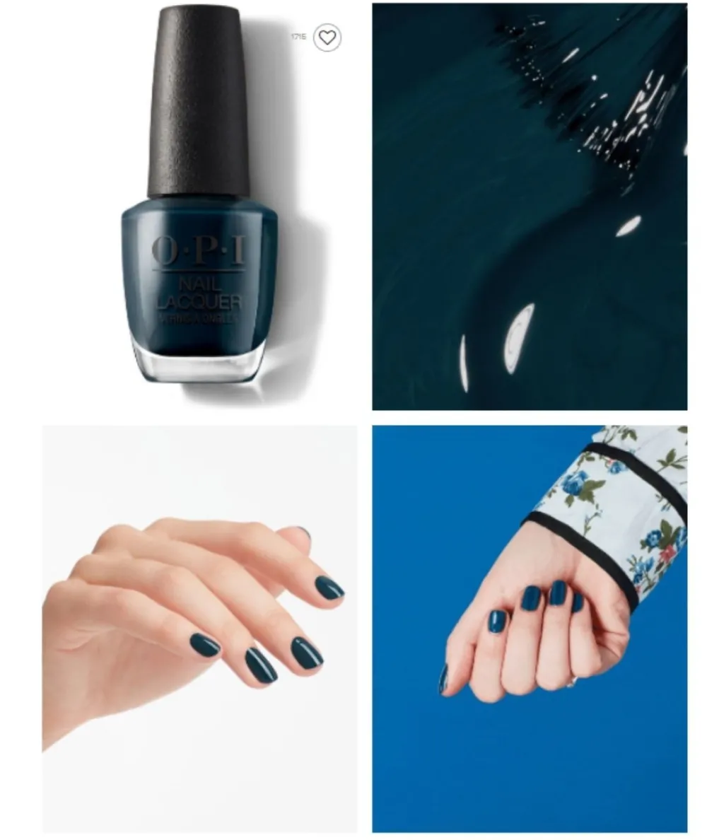 OPI Uñas Esmalte Azul Color Is Awesome| Esmalte Uñas