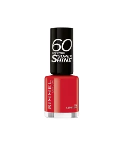 RIMMEL Esmalte De Uñas 60 Seconds 714 Rojo Spritz| Esmalte Uñas