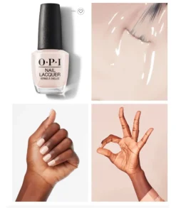 OPI Uñas Esmalte Nude Tiramisu For Two| Esmalte Uñas