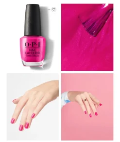 OPI Uñas Esmalte Rosa La Paz-Itively Hot| Esmalte Uñas