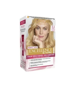 L'OREAL TINTE EXCELLENCE Excellence Creme Tinte 9.3 Rubio Claro Claro Dorado| Tinte Permanente