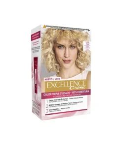 L'OREAL TINTE EXCELLENCE Excellence Creme Tinte 10 Rubio Clarisimo| Tinte Permanente