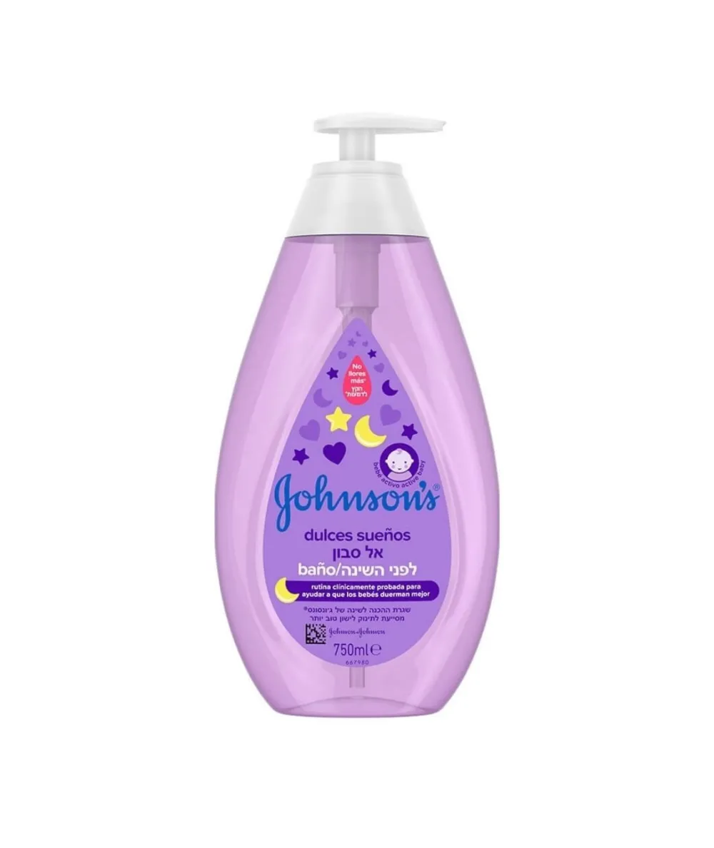 JOHNSON'S BABY Gel De Baño Dulces Suenos 750 Ml| Geles De Baño