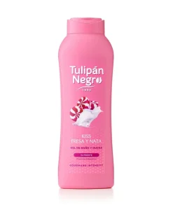 TULIPAN NEGRO Gel De Baño Fresa Y Nata 720 Ml| Geles De Baño
