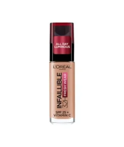 L'OREAL COLOR Infalible 32H Fresh Wear Base De Maquillaje Tono 160| Bases Y Fondos Maquillaje