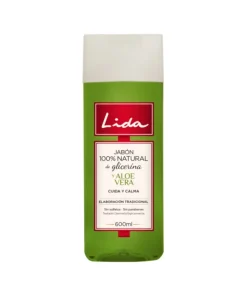 LIDA Jabón Liquido Con Glicerina Aloe Vera 650 Ml| Geles De Baño