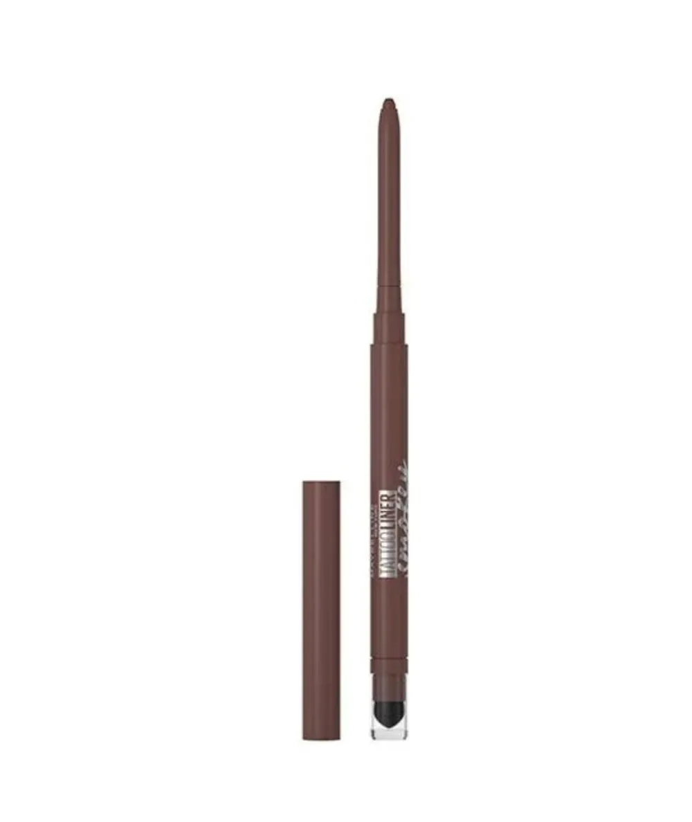 MAYBELLINE Lapiz Tattoo Liner Smokey Gel Marron| Eyeliner