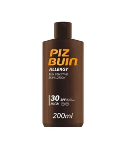 PIZ BUIN Leche Bronceadora Spf30 Allergy 200 Ml| Crema Solar