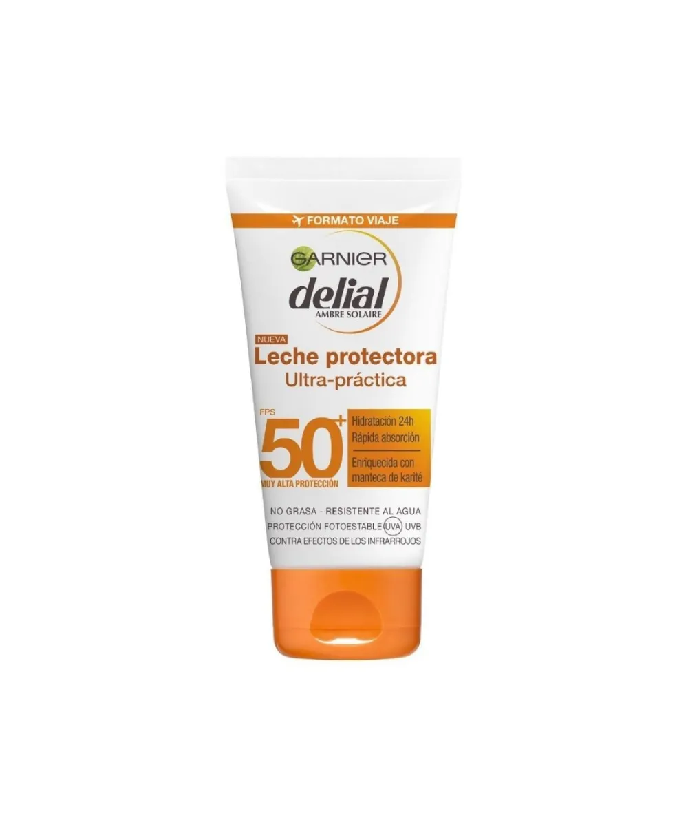 DELIAL Leche Protectora Con Spf50 Mini| Crema Solar