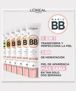 L'OREAL COLOR Magic Bb Cream 5 En 1 Medium Dark 03| Bases Y Fondos Maquillaje