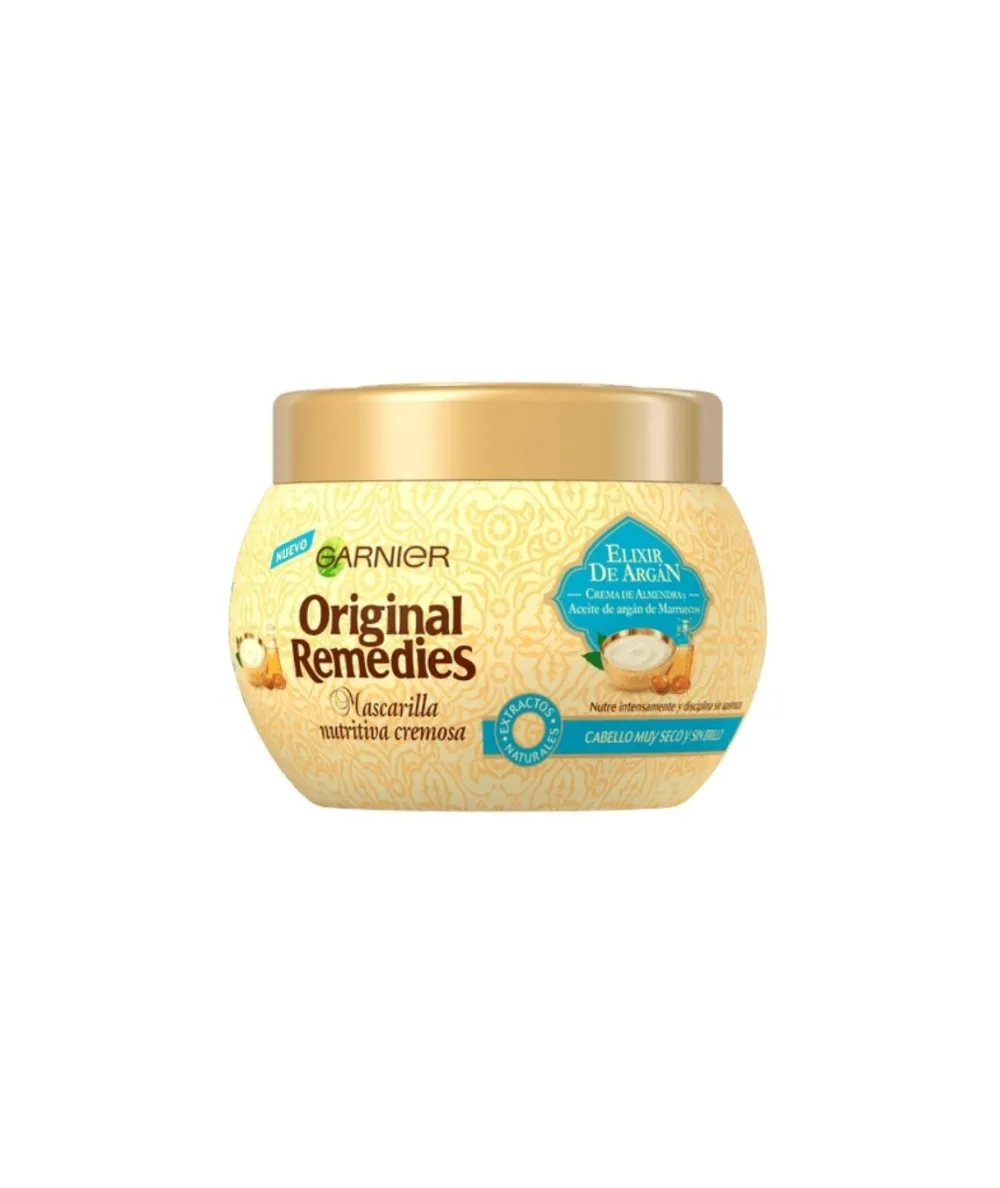 GARNIER Mascarilla Elixir De Argan 300 Ml| Mascarilla Capilar