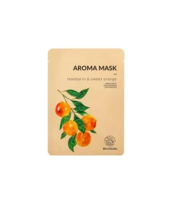 BEAUDIANI Mascarilla Facial Mandarina Y Naranja Dulce 25 Grs| Mascarillas Faciales Coreanas