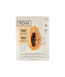 IROHA NATURE Mascarilla Facial Peeling Aha Con Papaya| Mascarillas Faciales