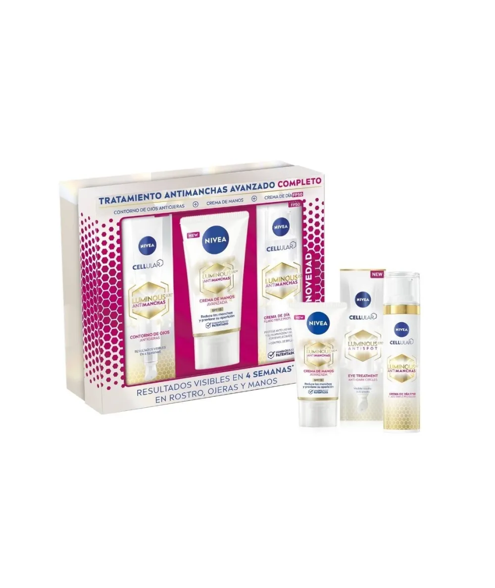 NIVEA Pack Tratamiento Luminous Antimanchas| Antimanchas Faciales