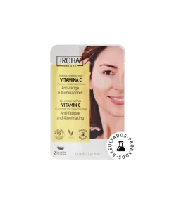 IROHA NATURE Parches Contorno Ojos + Vitamina C| Mascarillas Faciales