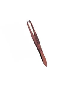 BETER LINEA ROSA Pinza De Depilar Punta Cangrejo Cobreada 8.3 Cm| Utensilios Ojos Y Cejas