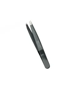 BETER LINEA ROSA Pinza De Depilar Punta Oblicua Inoxidable Esmaltada| Utensilios Ojos Y Cejas
