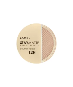 LAMEL Polvo Compacto Stay Matte N.404| Bases Y Fondos Maquillaje
