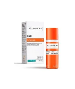 BELLA AURORA Protector Solar Anti-Manchas Spf50+ Piel Mixta-Grasa 50 Ml| Antimanchas Faciales
