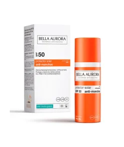 BELLA AURORA Protector Solar Anti-Manchas Spf50+ Piel Mixta-Grasa 50 Ml| Antimanchas Faciales