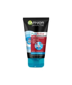 GARNIER Pureactive Limpiador 3 En 1 Puntos Negros| Hidratantes Faciales