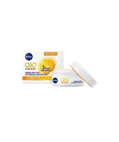 NIVEA Q10 Energy Anti-Arrugas Crema De Dia Fp15 Con Vitamina C 50 Ml| Antiarrugas
