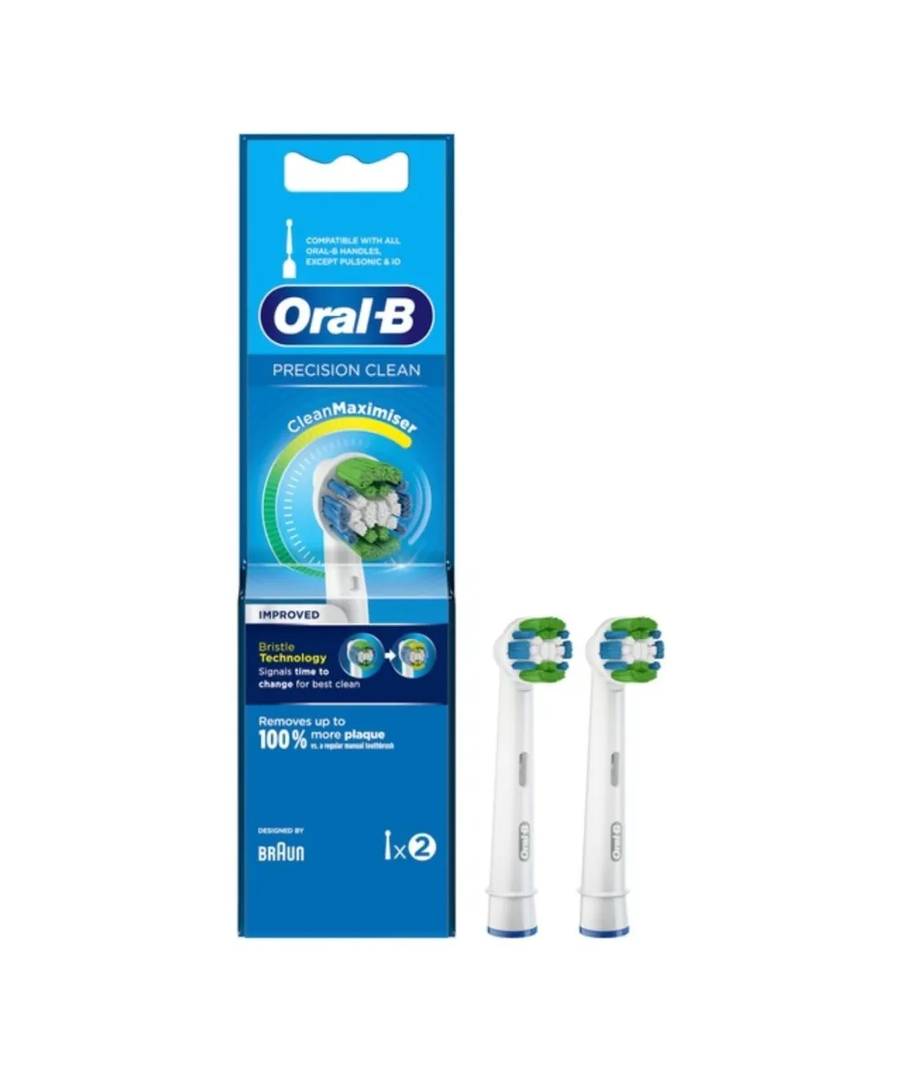 ORAL-B Recambio De Cepillo Dental Electrico Clean 2 Uds.| Cepillos