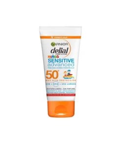 DELIAL Sensitive Advanced Leche Protectora Ninos Spf50 Mini| Crema Solar