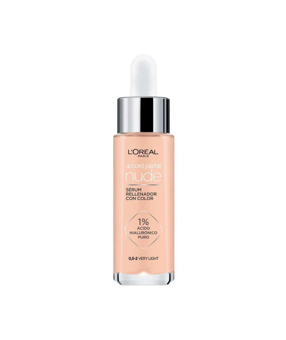 L'OREAL COLOR Serum Con Color Tono 0'5-2 Muy Claro| Bases Y Fondos Maquillaje